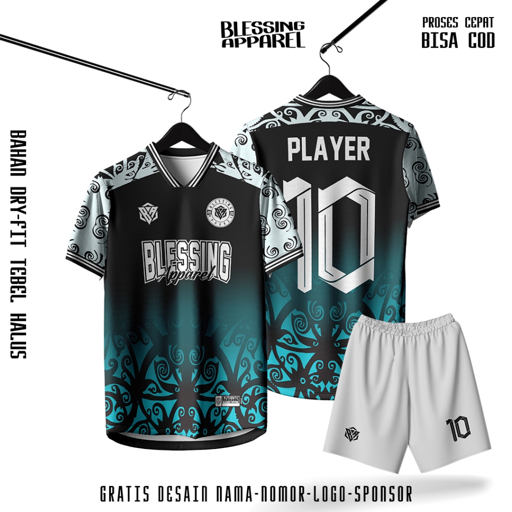 JERSEY BAJU FUTSAL DAN BOLA CUSTOM DESAIN FULL PRINTING
