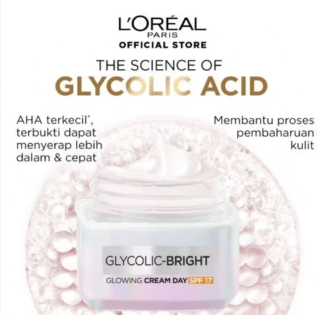 DAY CREAM GLYCOLIC BRIGHT LOREAL