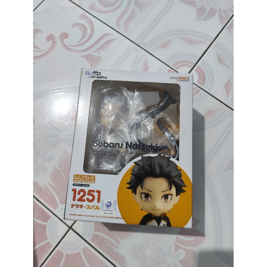 Nendoroid 1251 Natsuki Subaru Original gsc rezero re zero