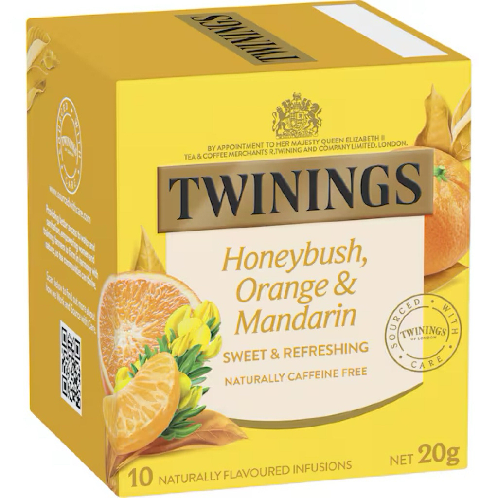 

Twinings Honeybush, Orange & Mandarin 10 pack - Australia