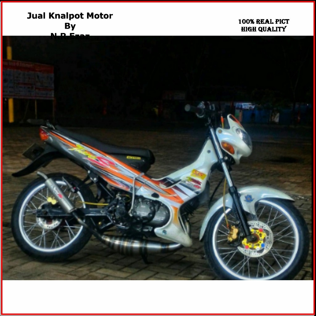 Yy pang exhaust Tiara 110 120 Motorcycle