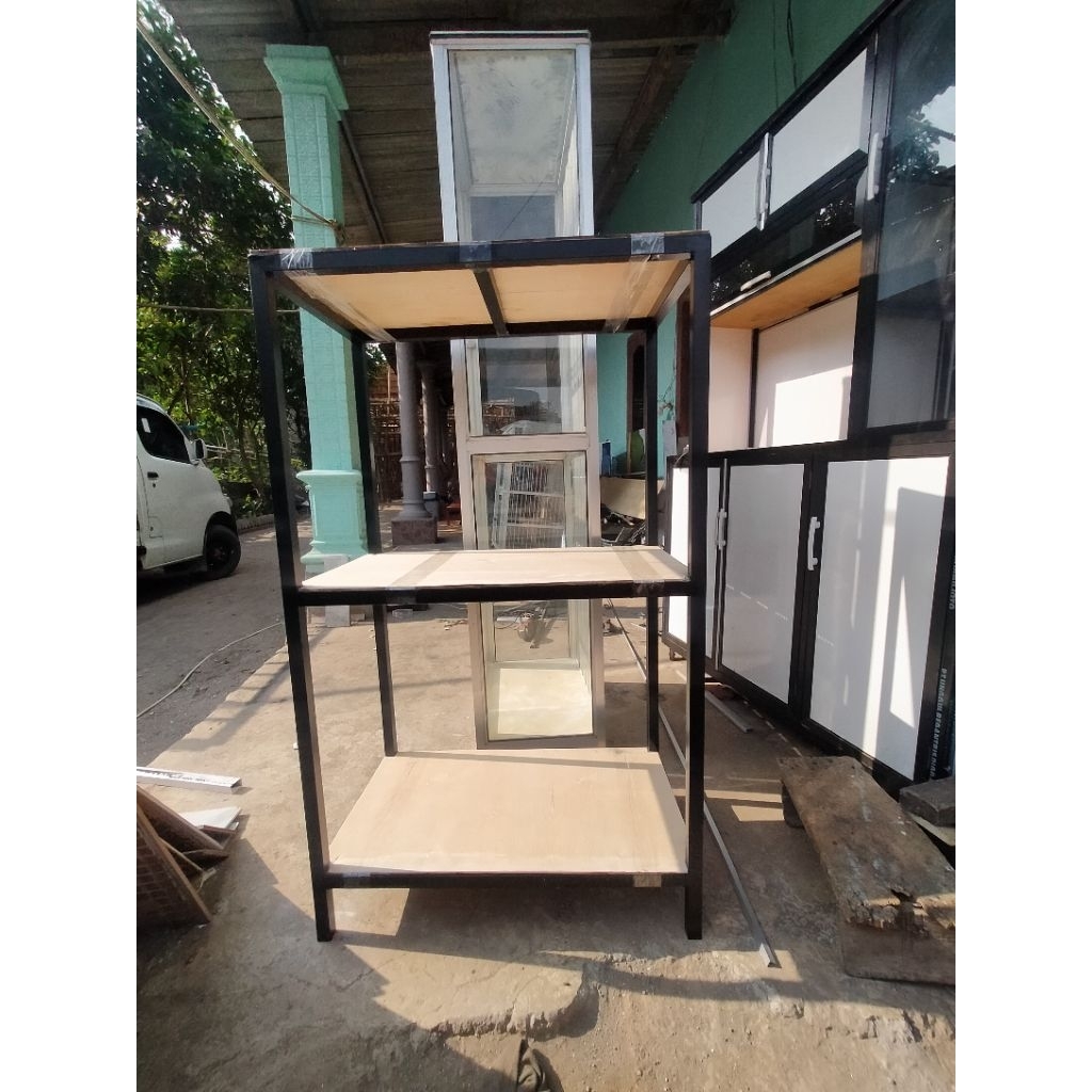 rak aquarium/rak hollo besi