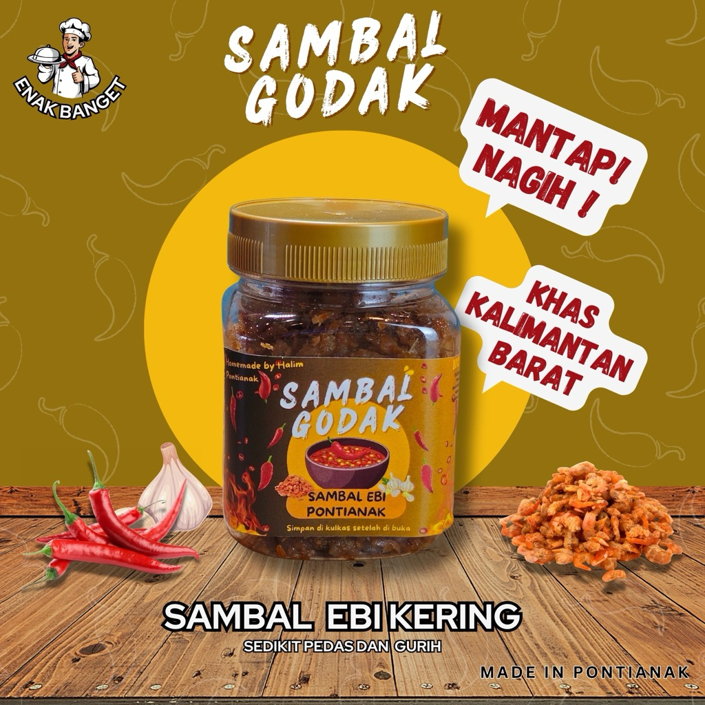 

Sambal Ebi Pontianak / Sambal Godak