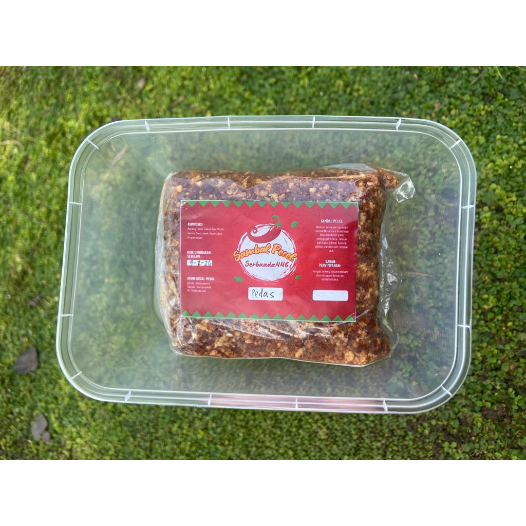 Grilshop7 Sambel Pecel Madiun 500 Gram Kering Bumbu Kacang