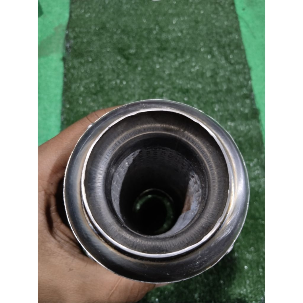 SLINCER KNALPOT SC PROJECT PANJANG SLINCER 26 LOBANG OUT 50 SARINGAN FUL/SARFUL
