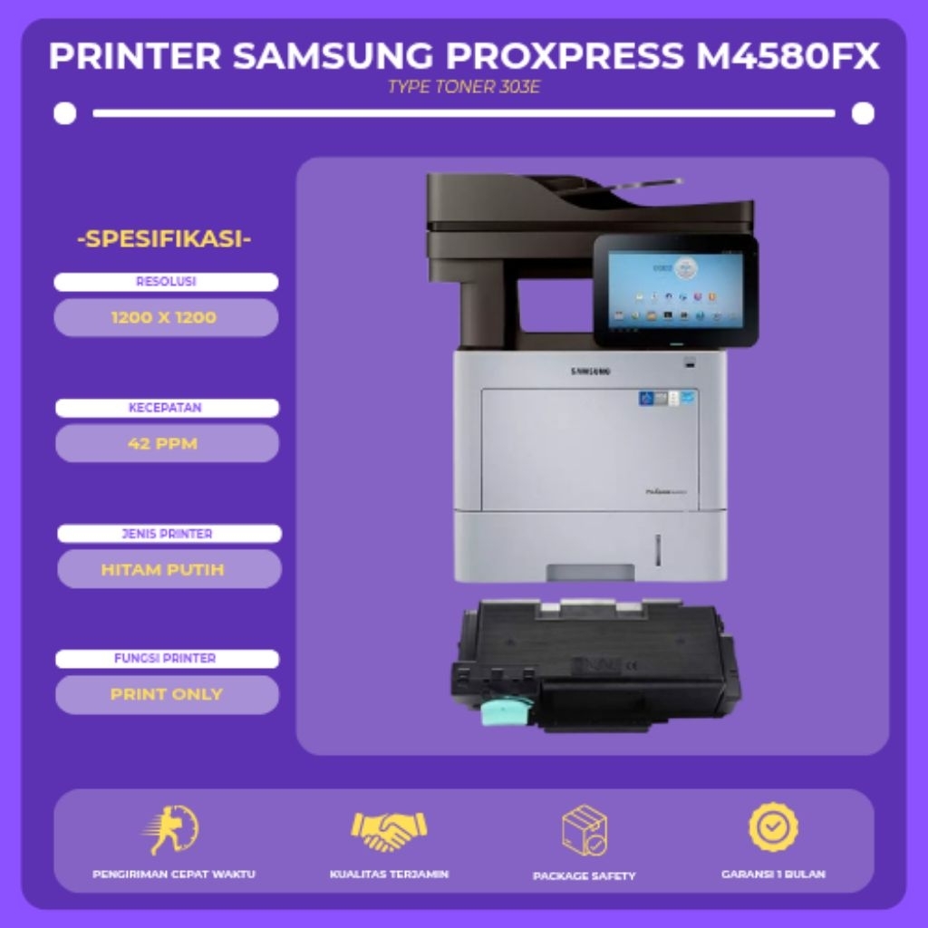 printer Samsung proXpress M4580FX - Multifungsi