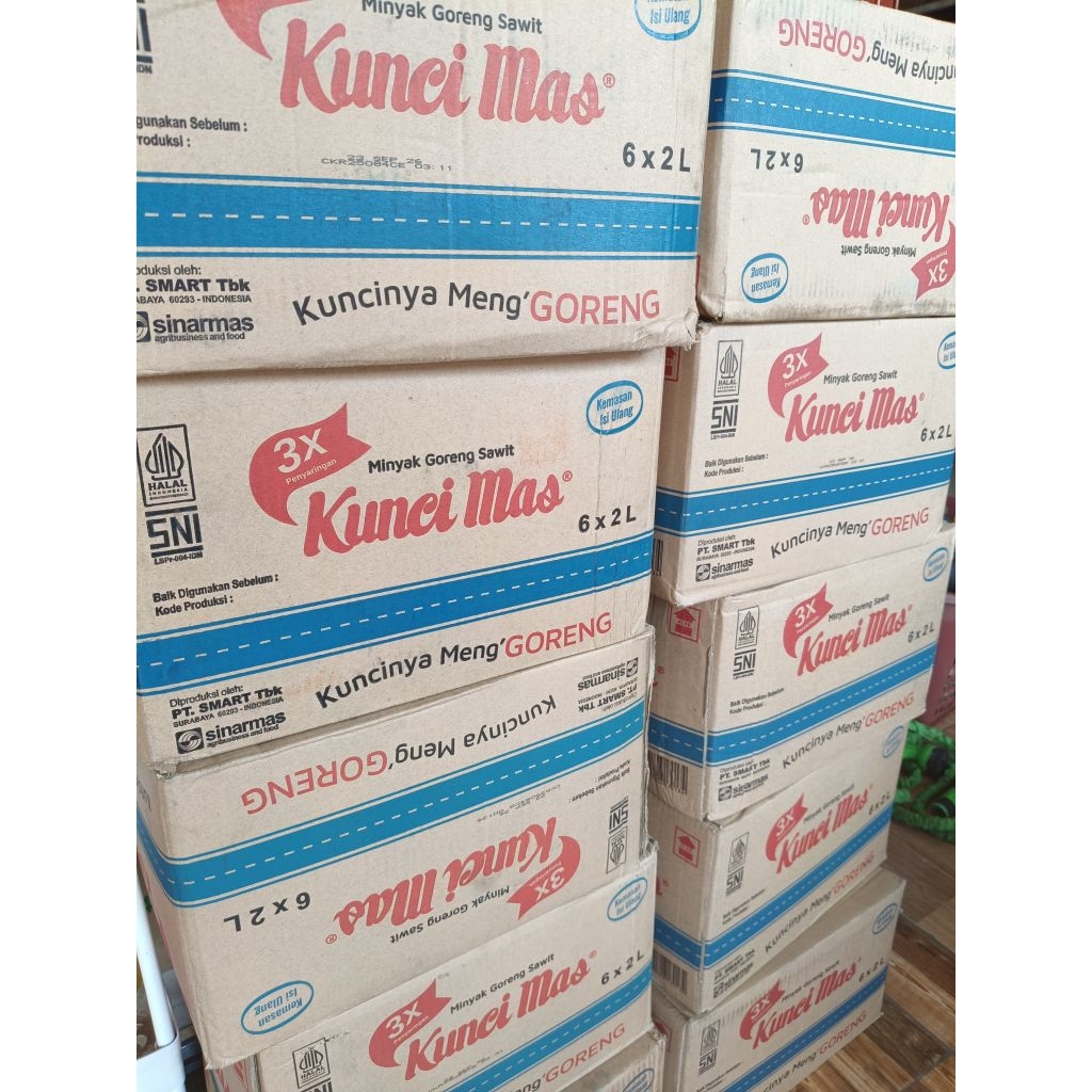 

Minyak goreng premium kunci mas 2 ltr