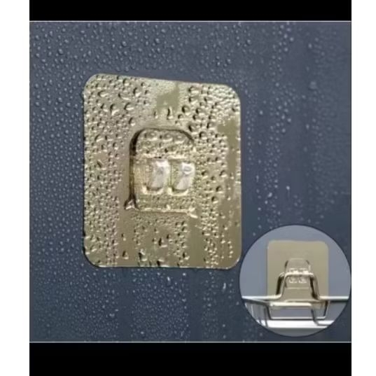 Tempelan Rak Sudut Kamar Mandi/ Tempelan Dinding Kramik Super Kuat, Lem perekat kamar mandi