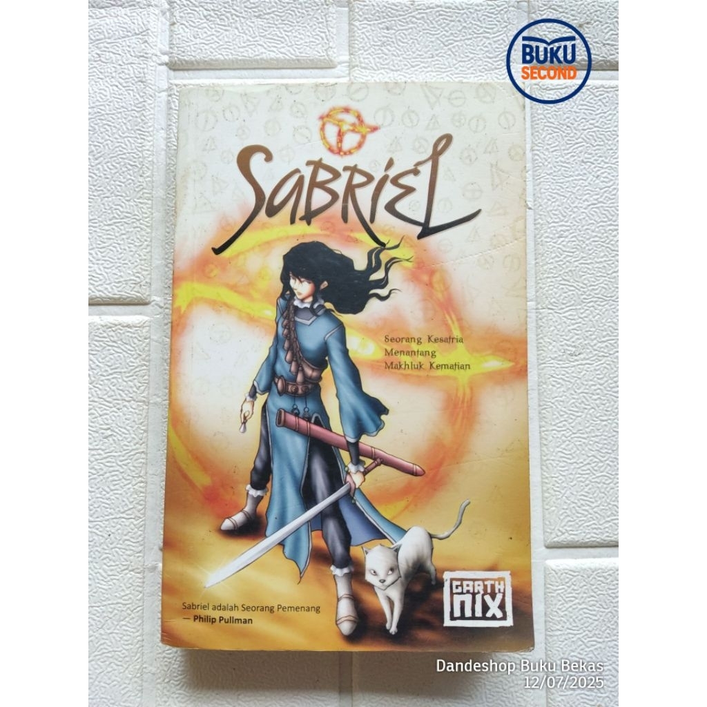 Sabriel oleh Garth Nix - Novel Bekas Preloved ORIGINAL