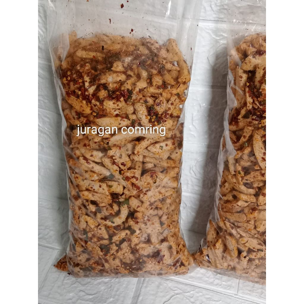 

Basreng stik ikan pedas daun jeruk