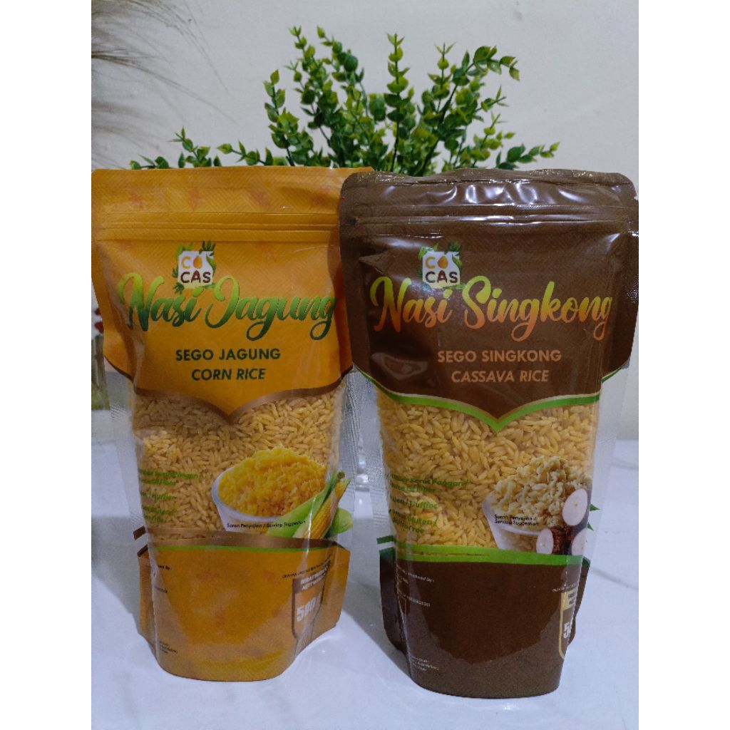

Sego Jagung Beras Jagung Nasi Jagung (500gr x 2 Pouch)