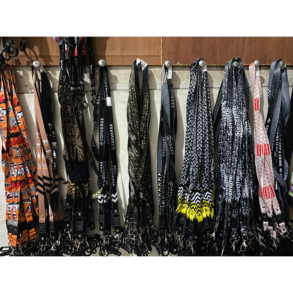 

Lanyard - Kalung free 3 Karet Oring