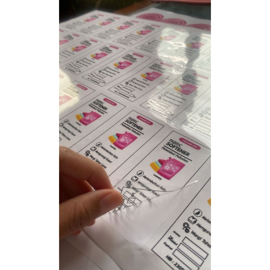 

Stiker Vinil dan Stiker Transparan