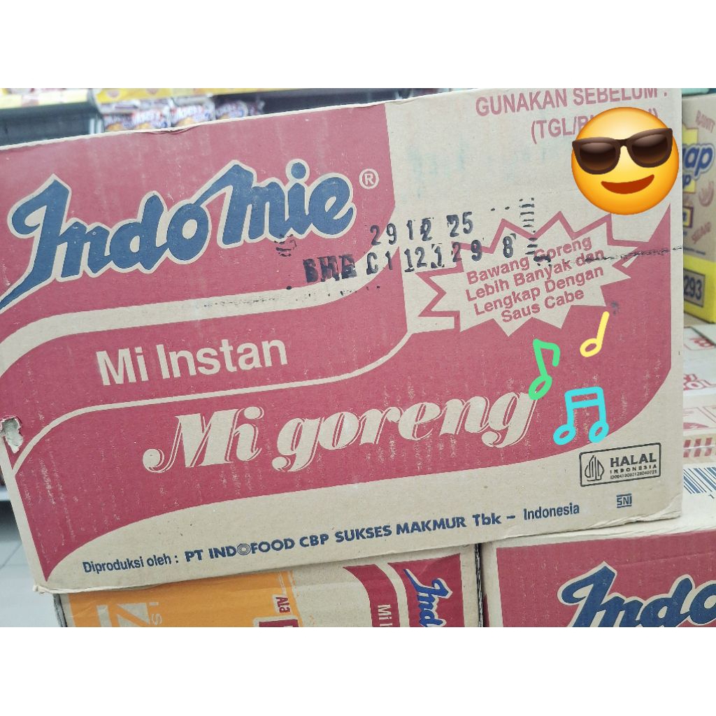 

INDOMIE GORENG KARTON 40 PCS KHUSUS INSTAN