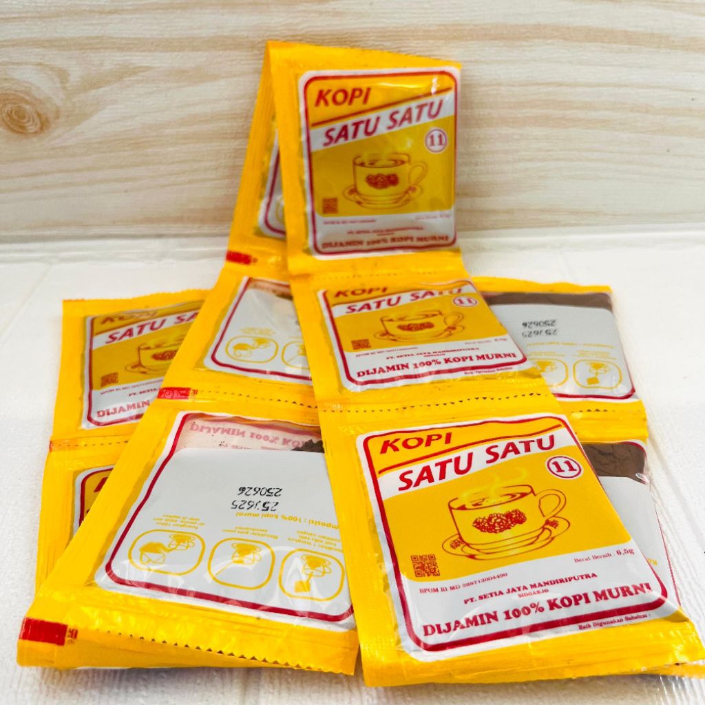 

Kopi Satu Satu Rencengan/1 Renteng/6,5 gram