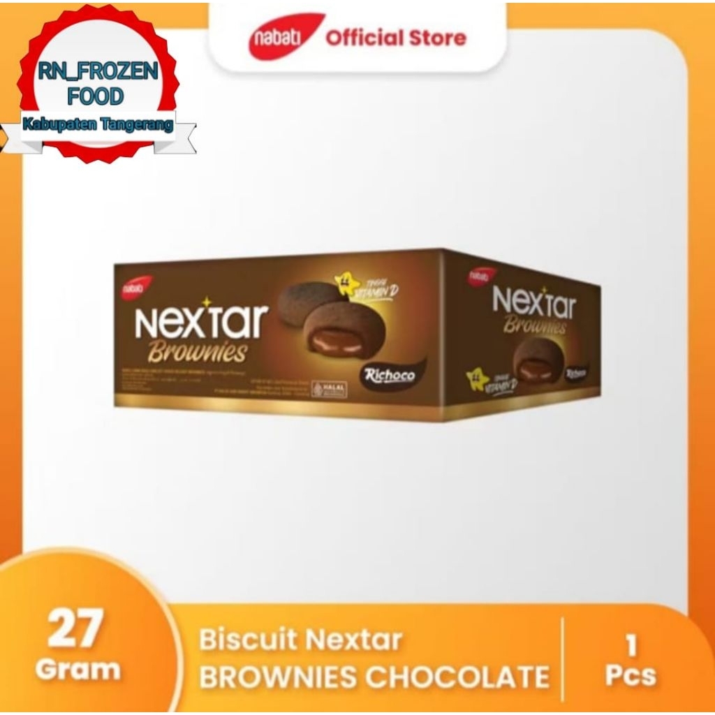 

NEXTAR BROWNIES CHOCO 27gr x 10 pcs