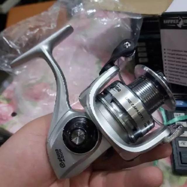 Reel hammerhead natuna pilihan 2500 3000 4000 metal body harga per 1pc