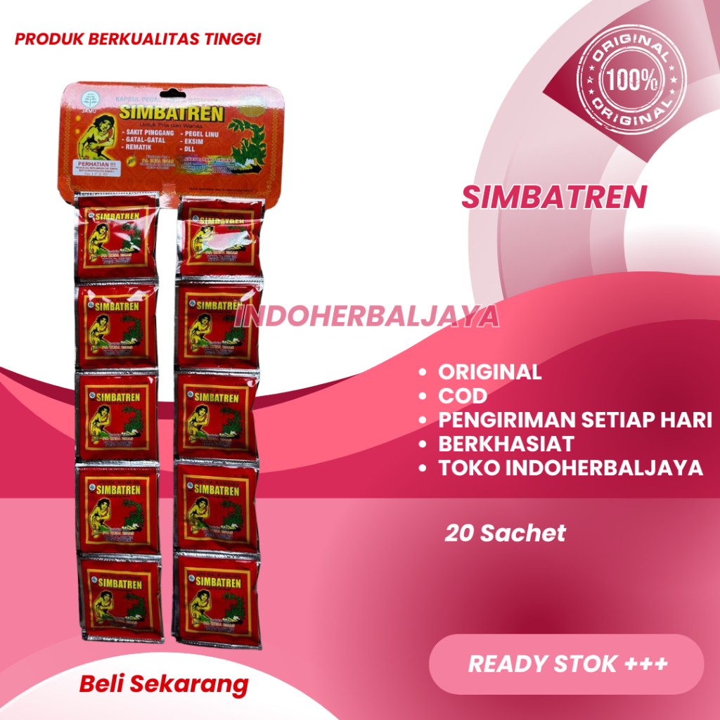 

Simbatren Original Kapsul Asam Urat