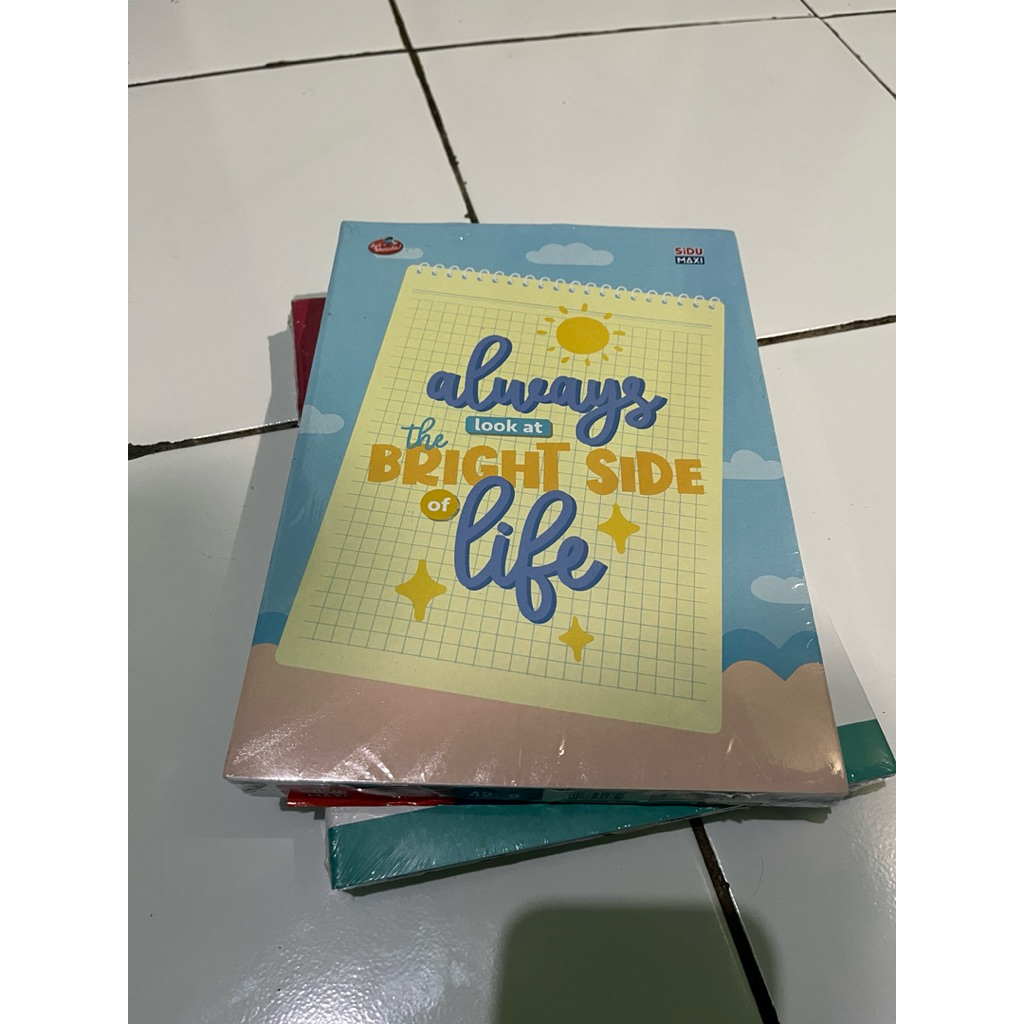 

Buku Tulis Sidu Maxi notebook 42 lembar ( 1pcs )