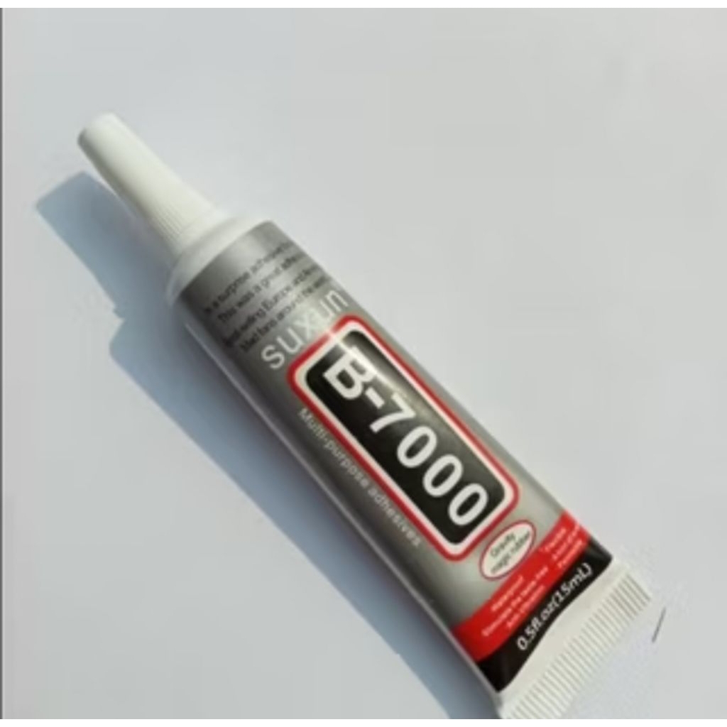 

LEM TOUCHSCREEN T7000 15ML LEM B7000 15 ML LEM CASING LEM HP LCD CAIRAN HITAM DAN BENING - BD