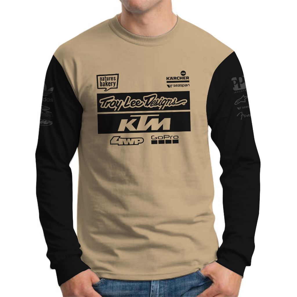 Baju Lengan Panjang Pria Ktm Racing Team Motogp