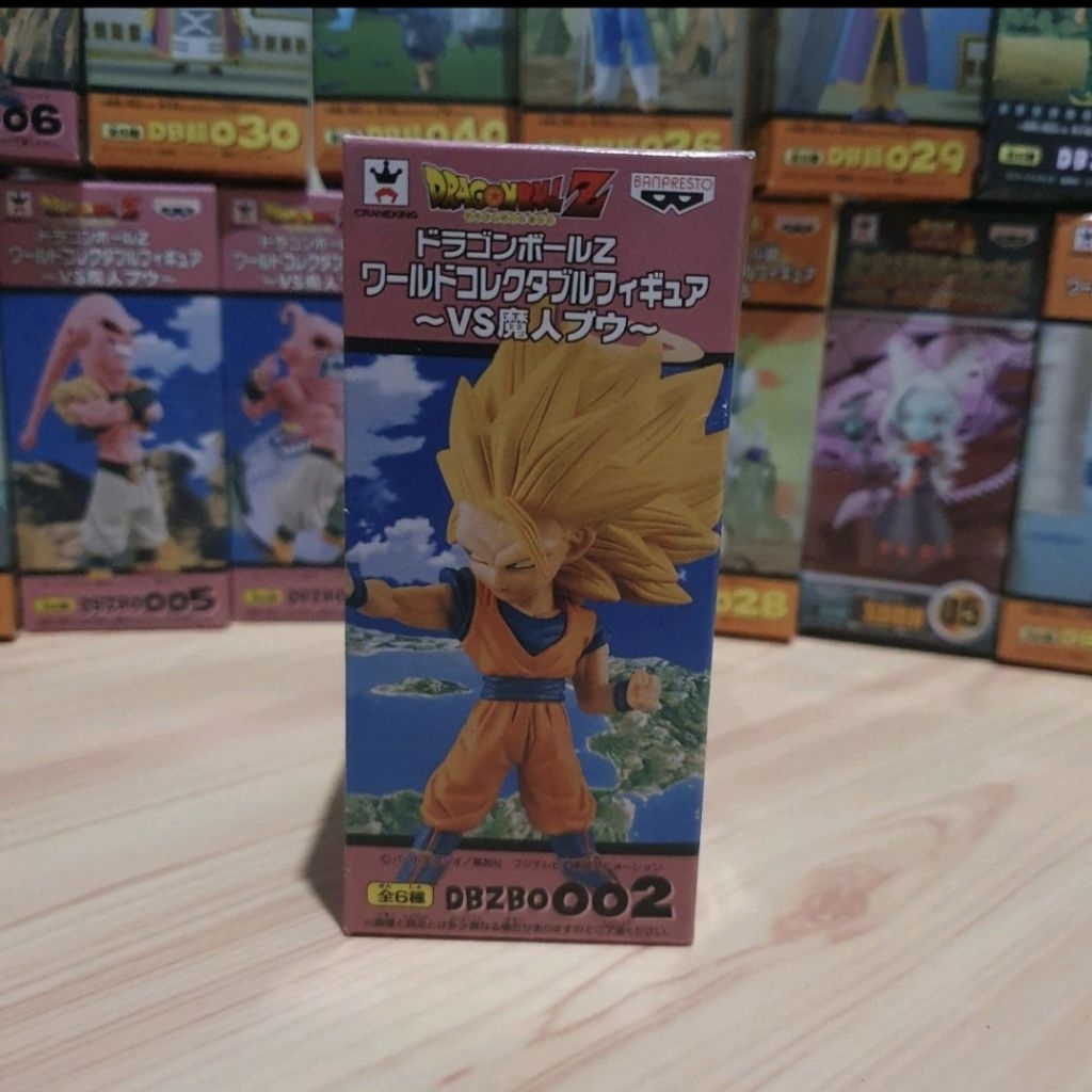 Wcf Banpresto DBZ BO 002 Goku SS3