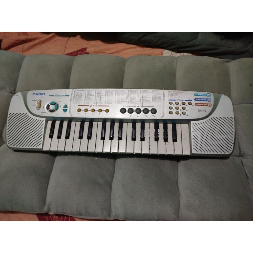 piano casio sa 45