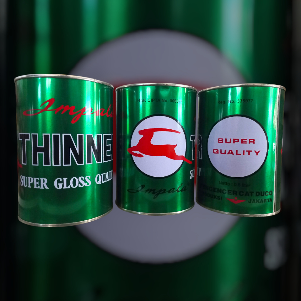 THINNER IMPALA 1 L & 5 L (Galon) - Thinner Pengencer Cat Duco Impala