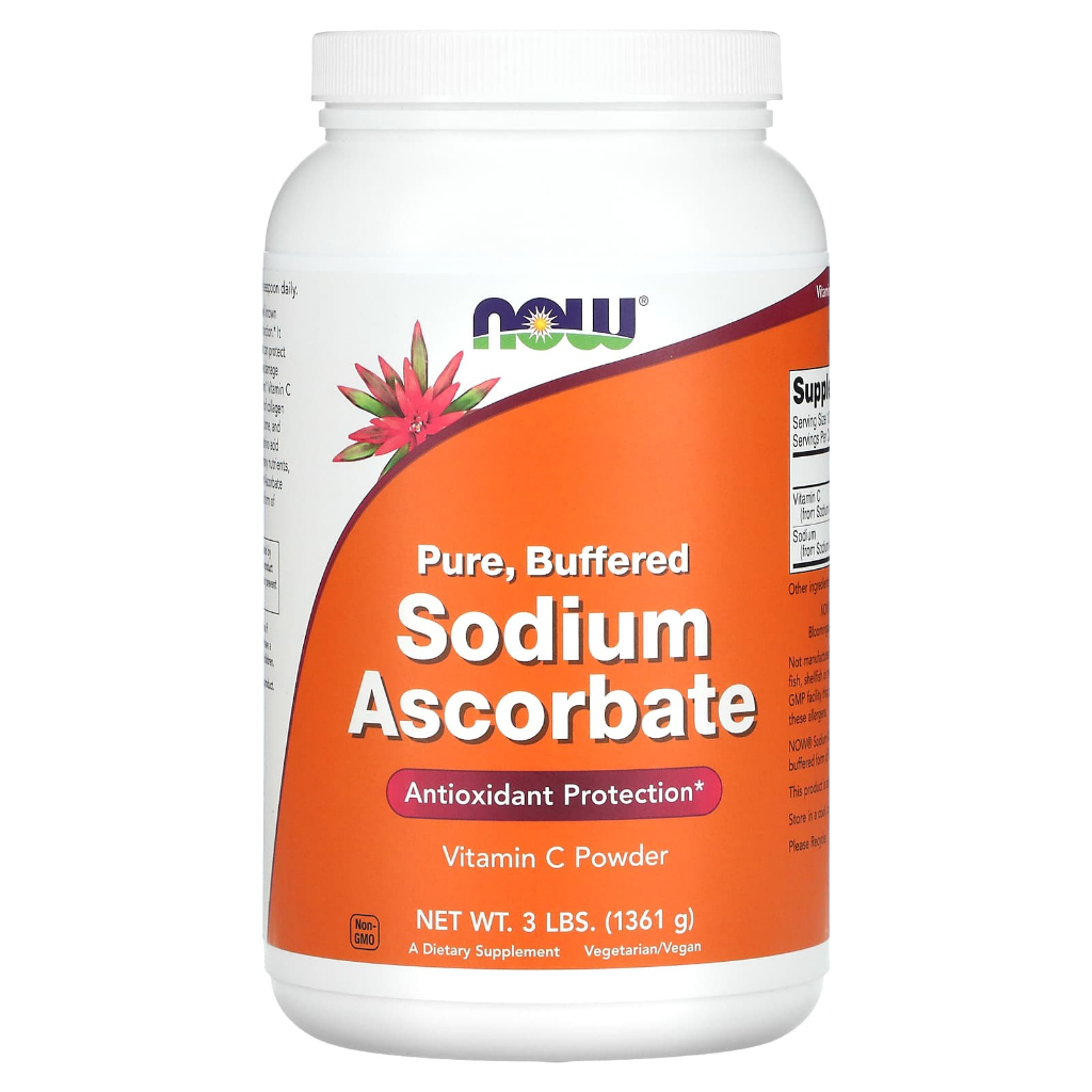NOW Foods Sodium Ascorbate Powder 1361 g 226 g