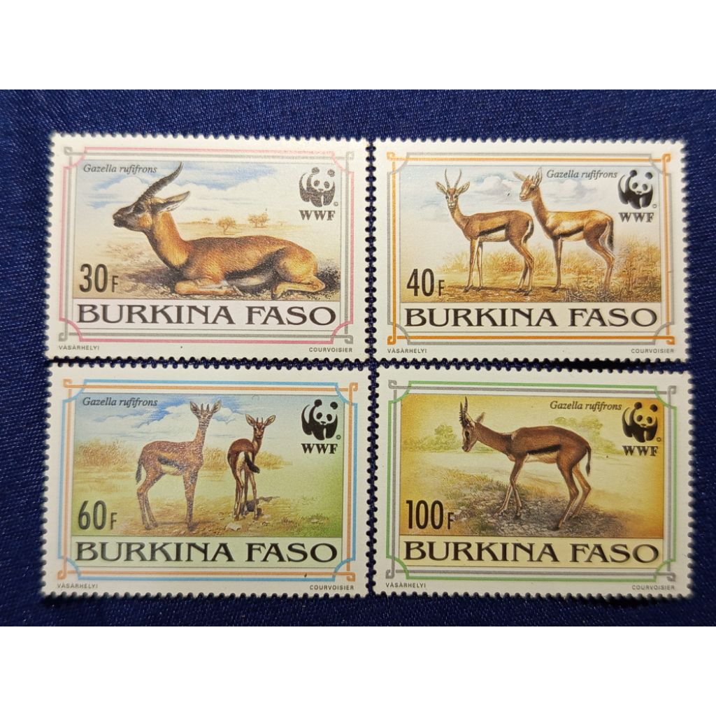 

Prangko Wwf Burkina Faso (Lengkap Set Mint)