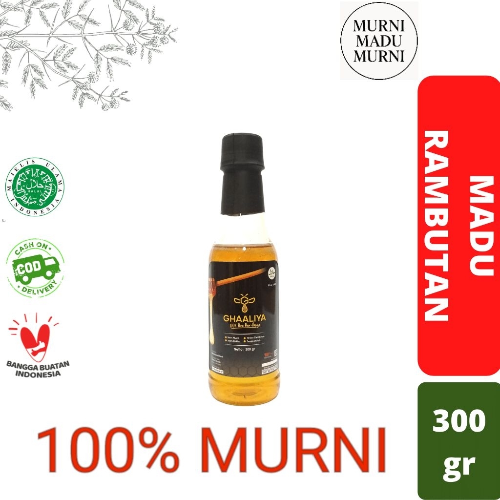 

Madu Rambutan murni Madu Murni Rambutan 300gr Madu Murni Asli Nektar Rambutan Madu Asli Rambutan