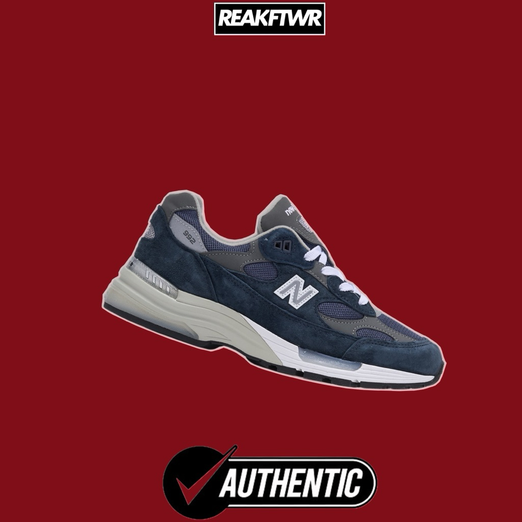 New Balance 992 MiUSA Navy 100% Authentic