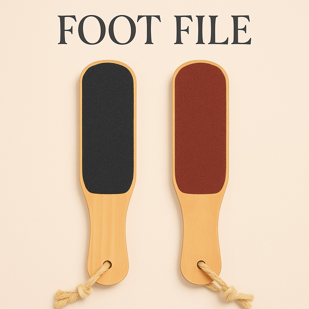 Amplas Kaki Kayu – Penghalus Tumit & Telapak Kaki Pecah-Pecah