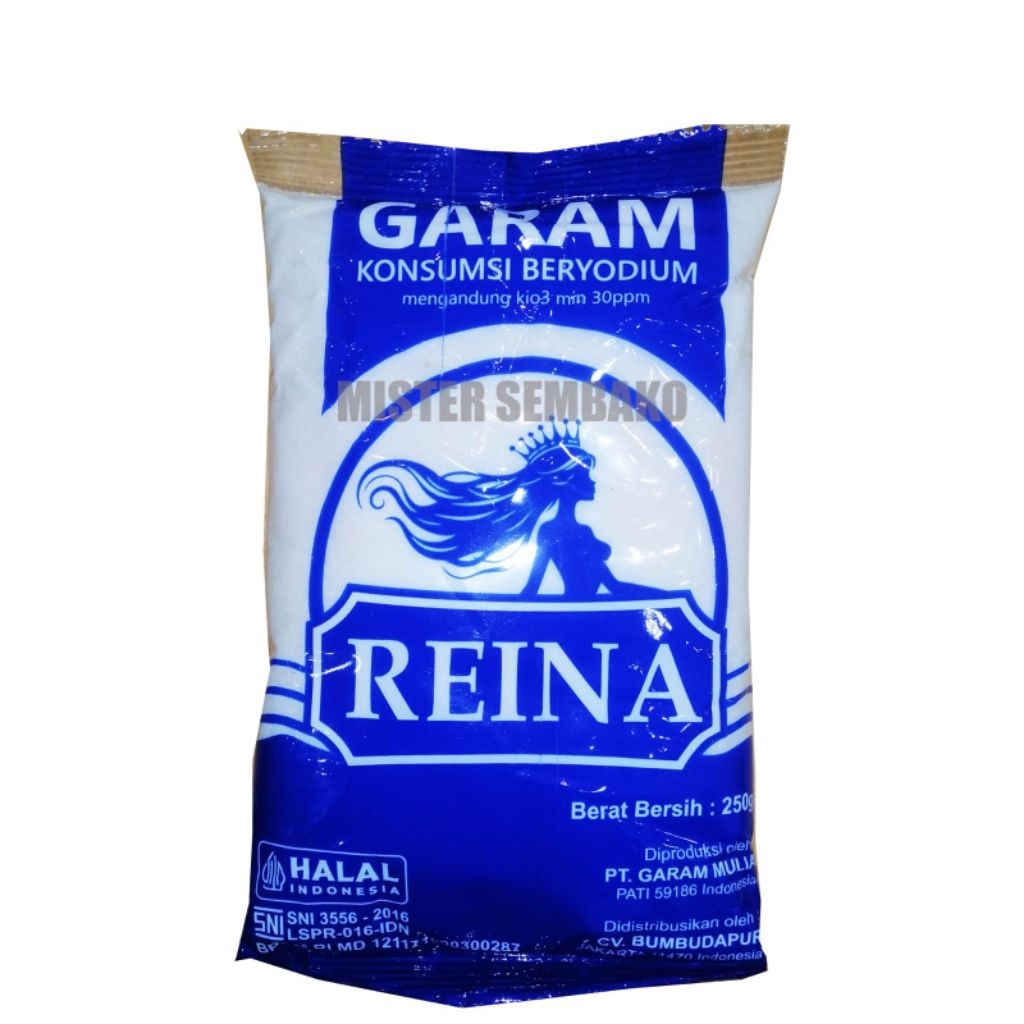 

Garam Konsumsi Beryodium Reina 250gr.