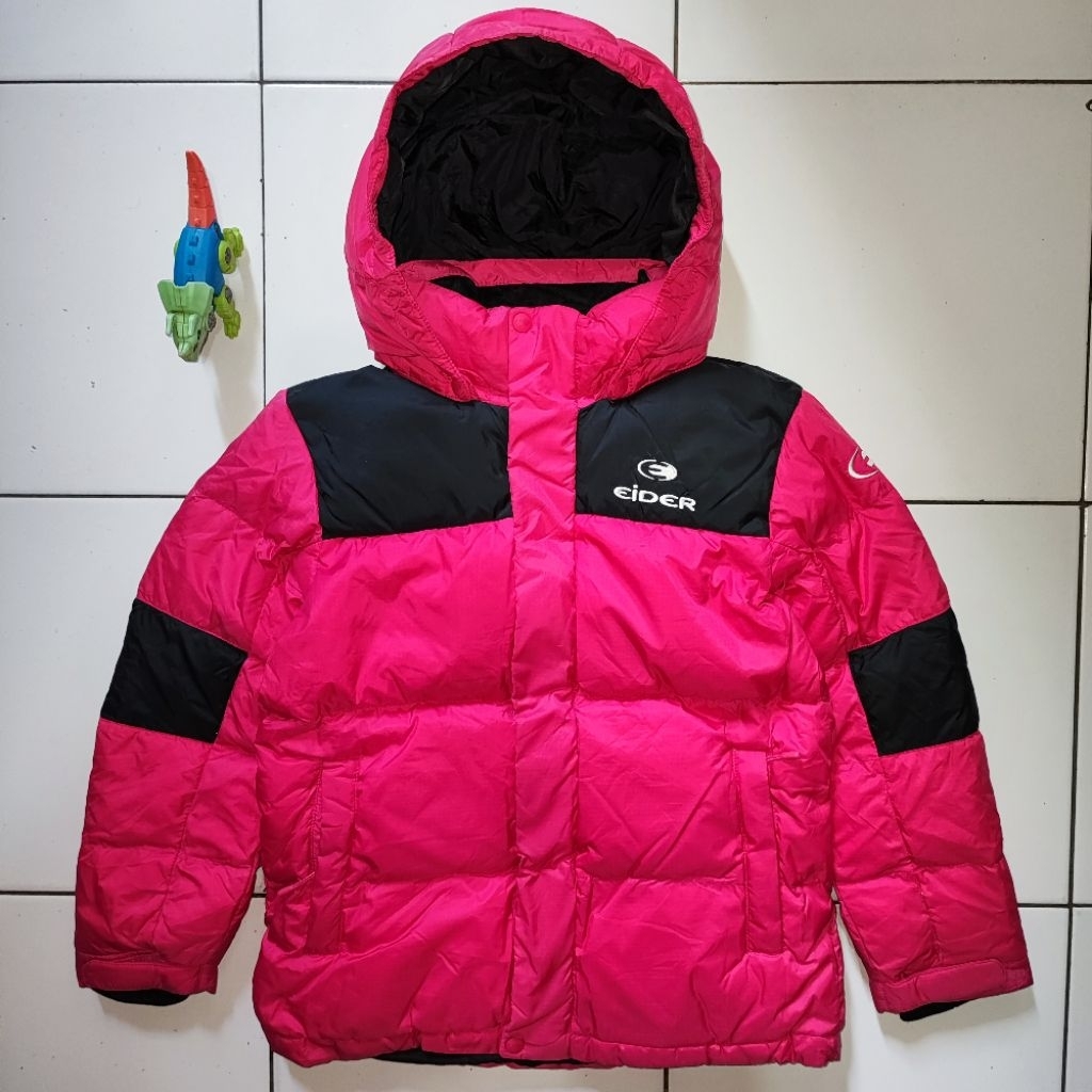 Jaket Winter Outdoor Anak Perempuan EIDER Bulang Angsa Original 100% Second Preloved Branded Hiking 