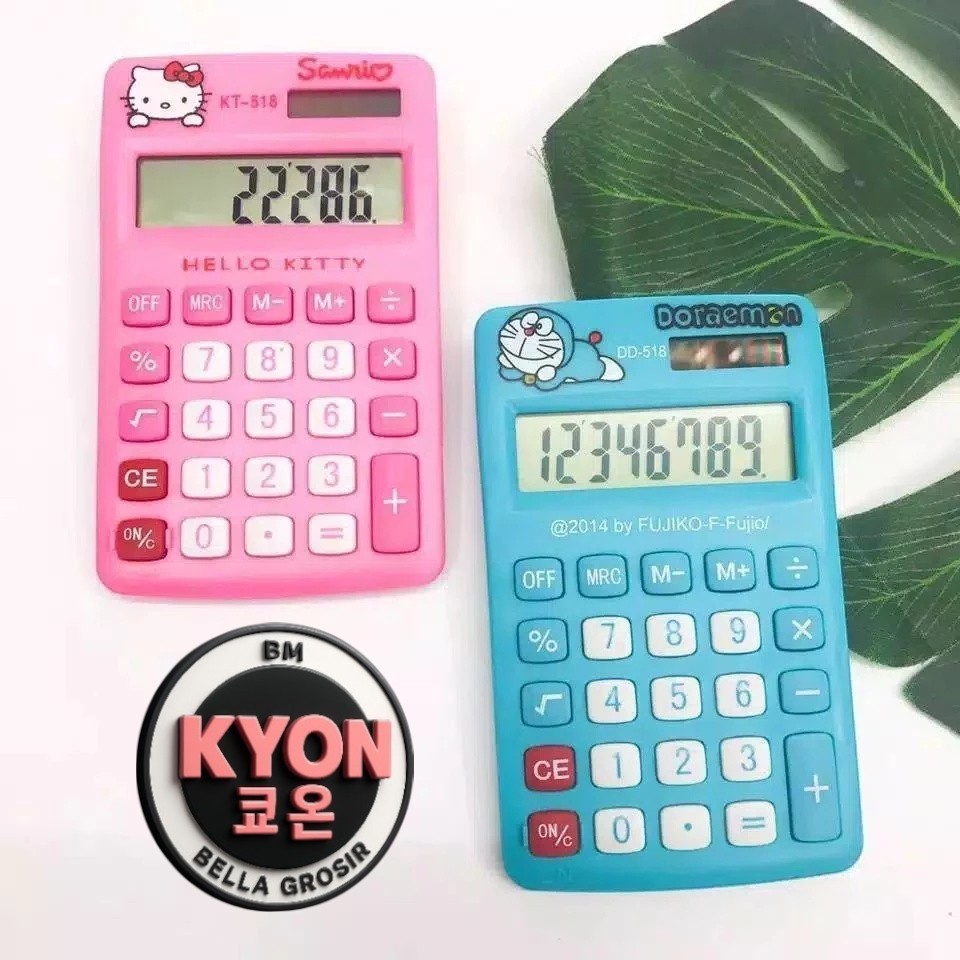 

KYON | Kalkulator HK EMON Karakter CALCULATOR BERHITUNG Kalkulator Karakter Hello Kitty 11 Digit
