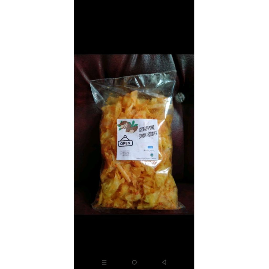 

keripik singkong kemasan plastik 500g