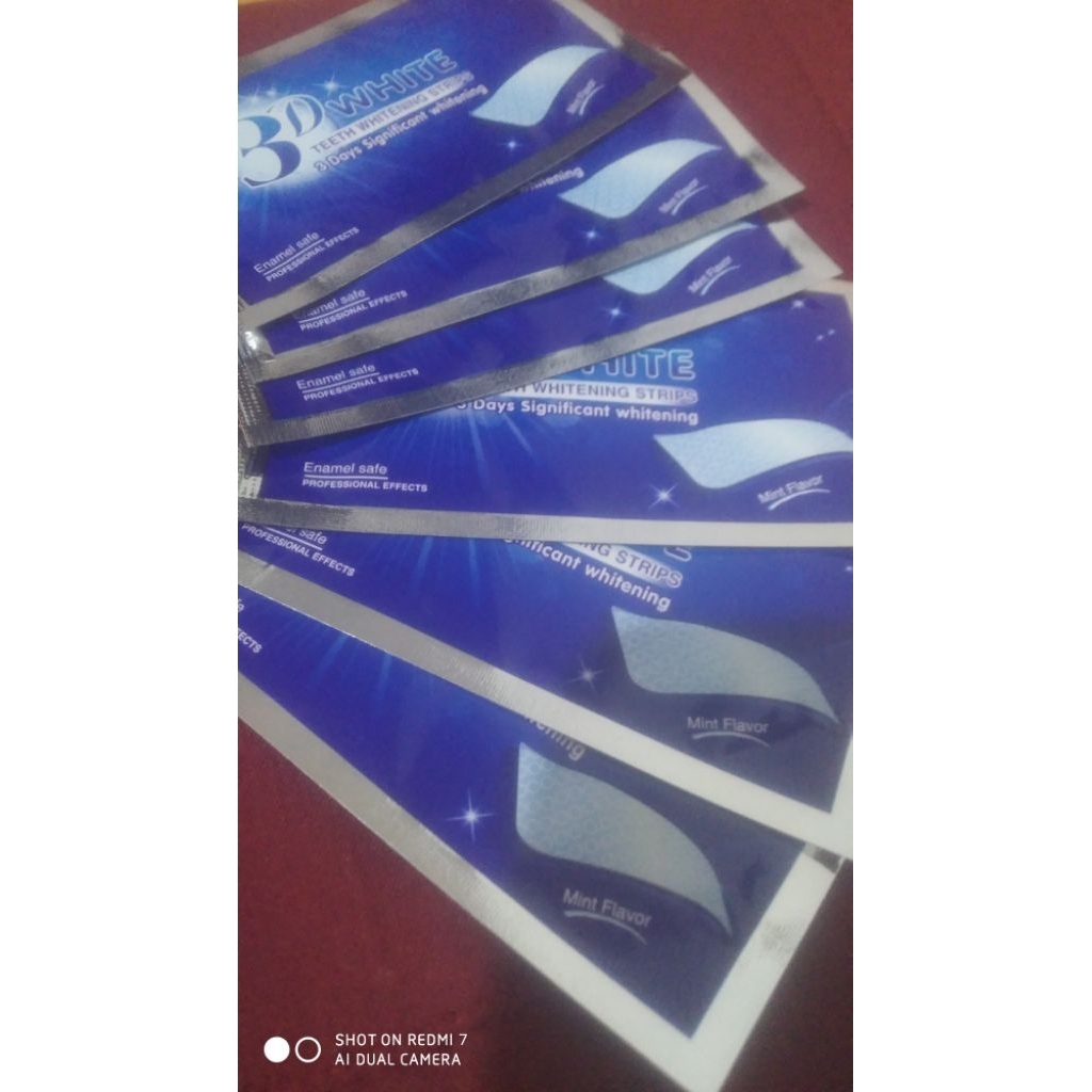 Pemutih gigi instan &penghilang plak gigi