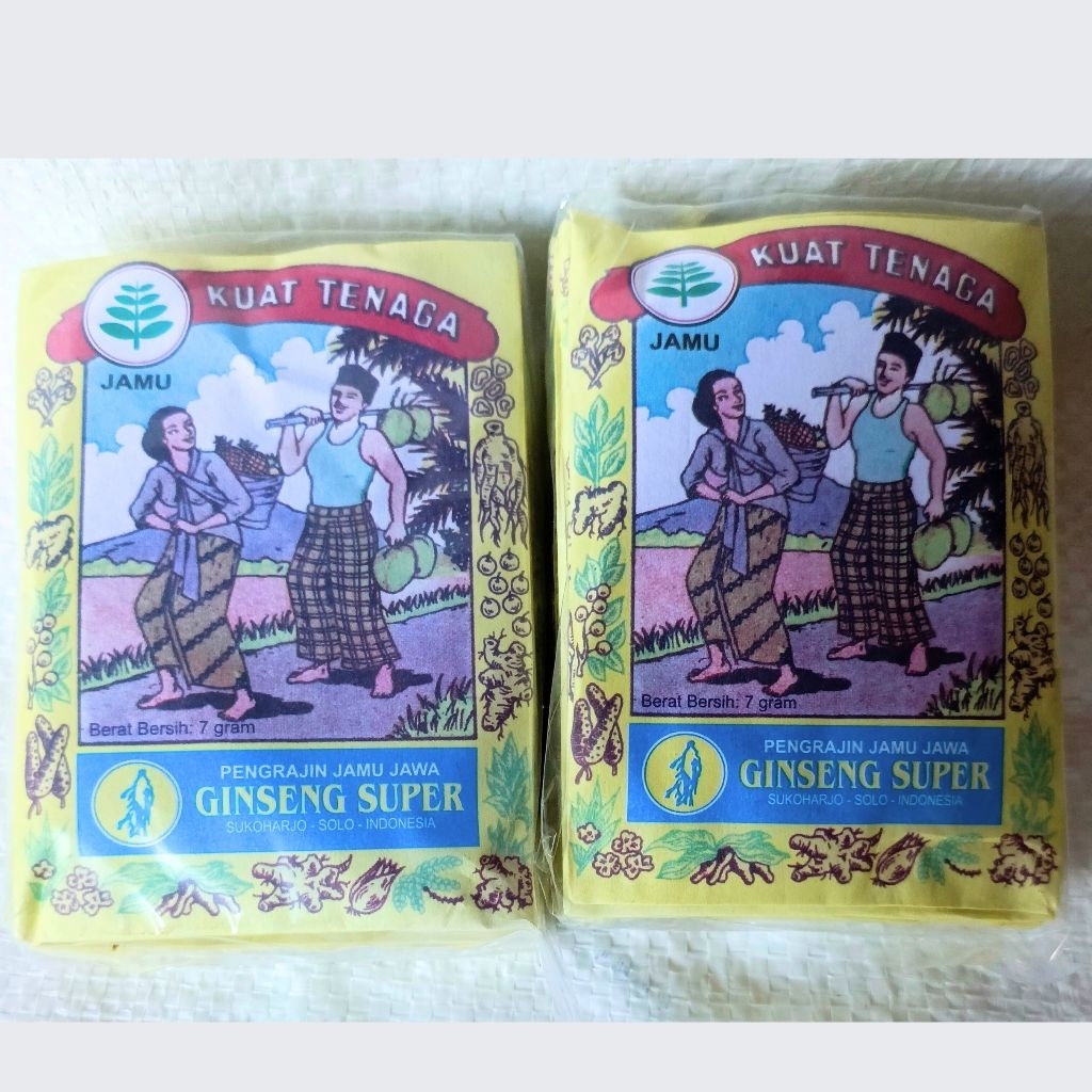 

Jamu Kuat Tenaga Ginseng Super isi 10 Sachet