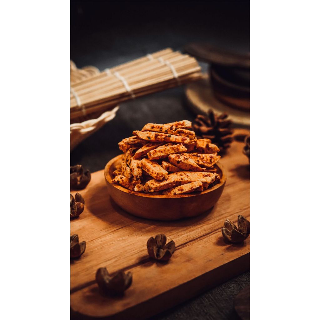 

(bunonov snack) Basreng Extra Pedas Daun Jeruk 250 gram