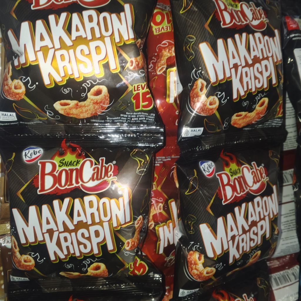 

Boncabe makaroni krispy