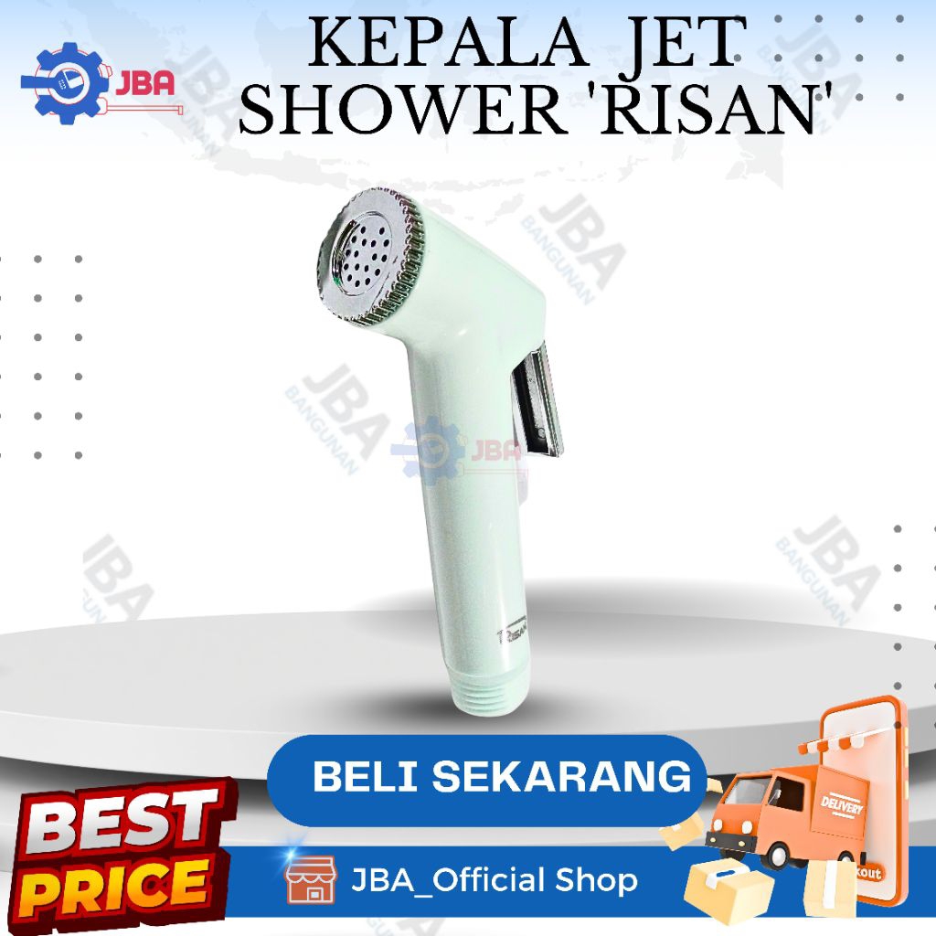 Bidet Toilet / Kepala Jet Shower Risan / kepala Jet  Shower Toilet / Kepala Jet Shower Bidet / Kepal