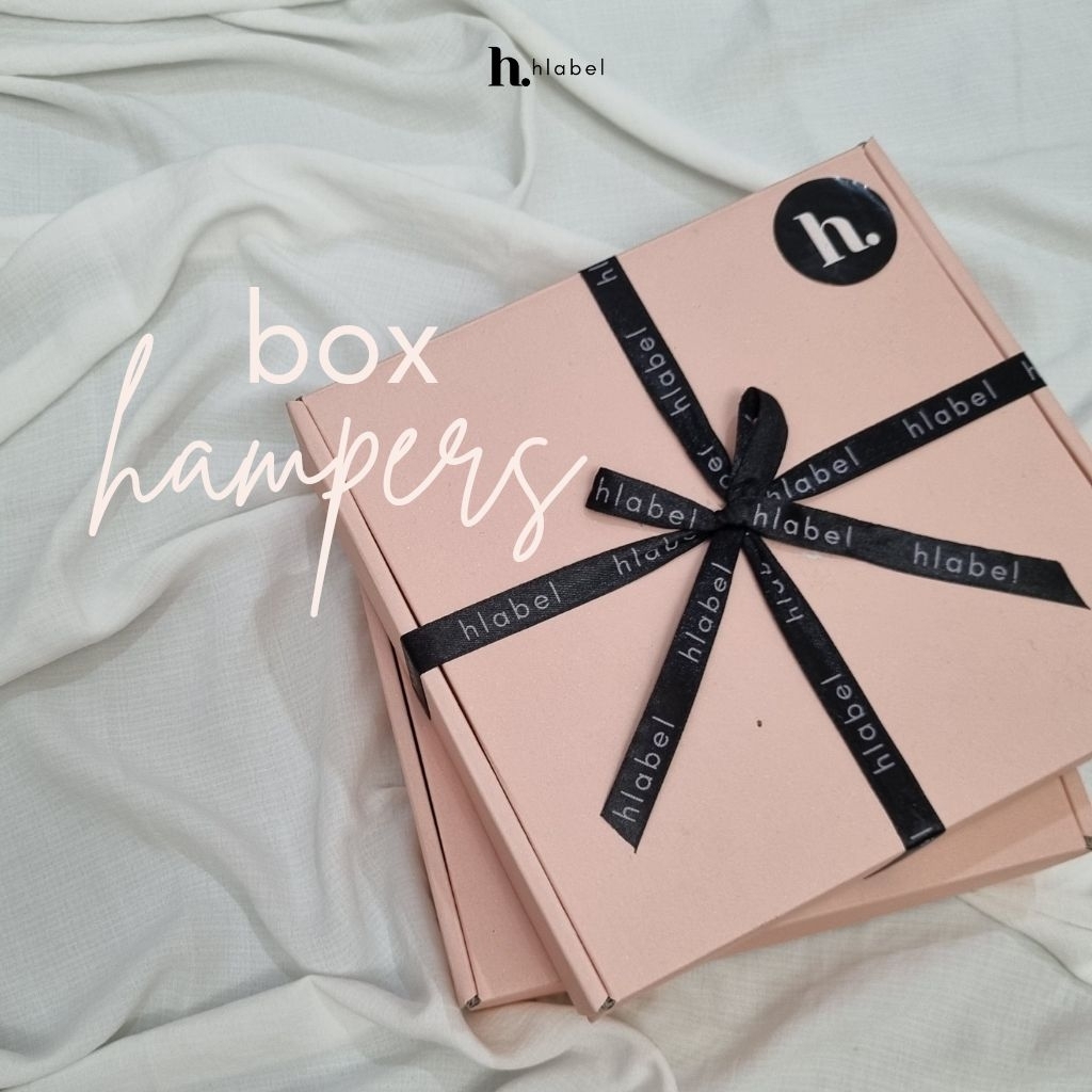 

Hlabel | Packaging Box Hampers / Gift Box Bingkisan Hijab