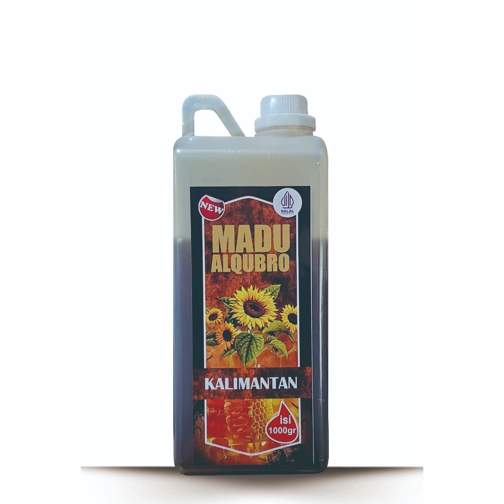 

Madu alqubro madu kalimantan kemasan derijen 1000ml ( tanpa campuran ekstrak herbal )