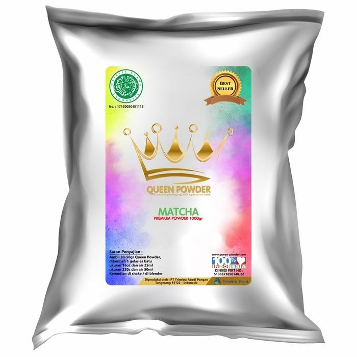 

Bubuk Minuman Queen Powder Premium Rasa Matcha 1Kg