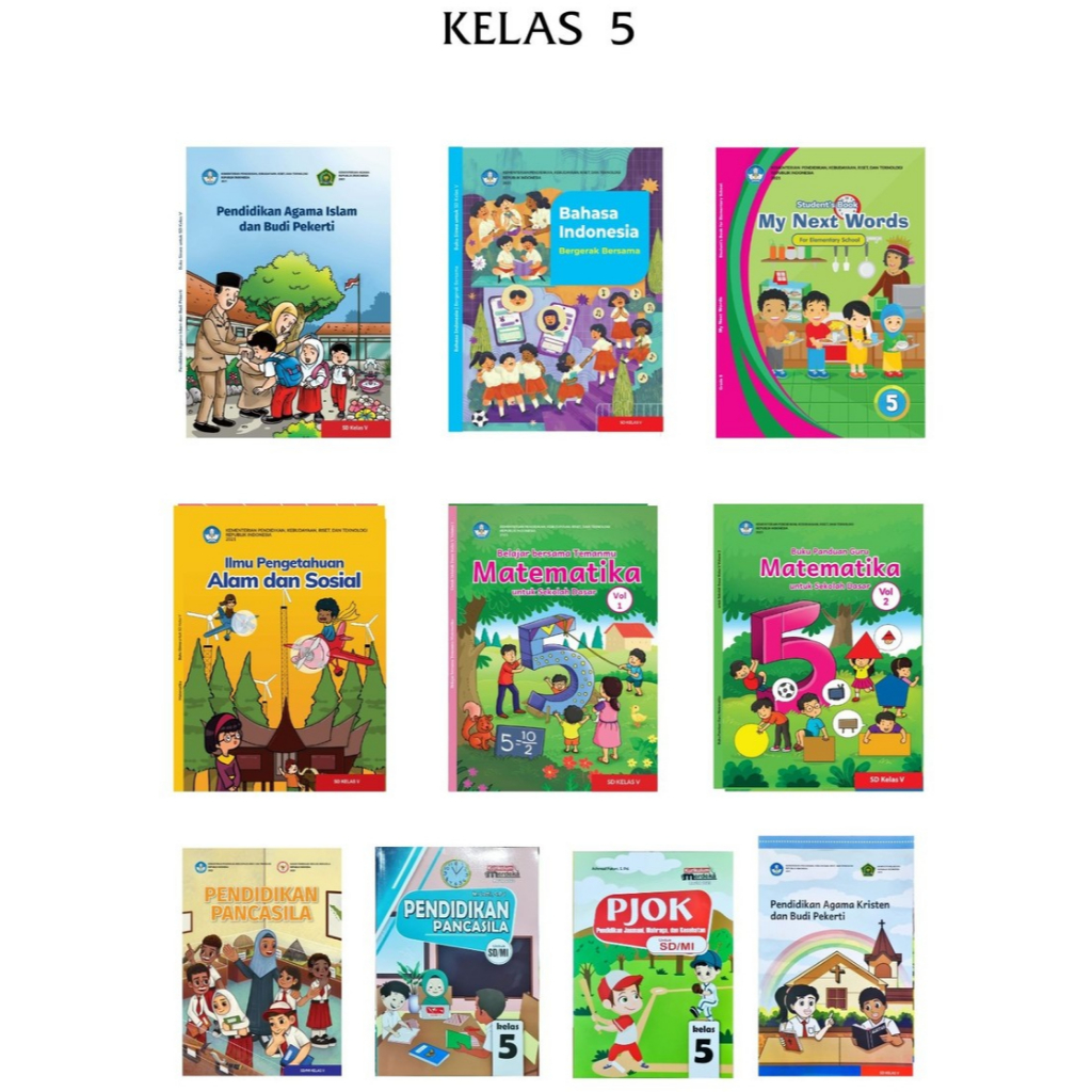 BUKU KELAS 5 SD KURIKULUM MERDEKA