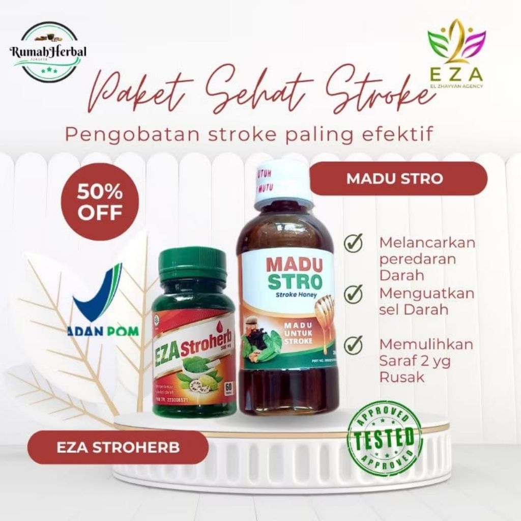 

Madu Stro Madu Untuk Stroke 280 gr Original