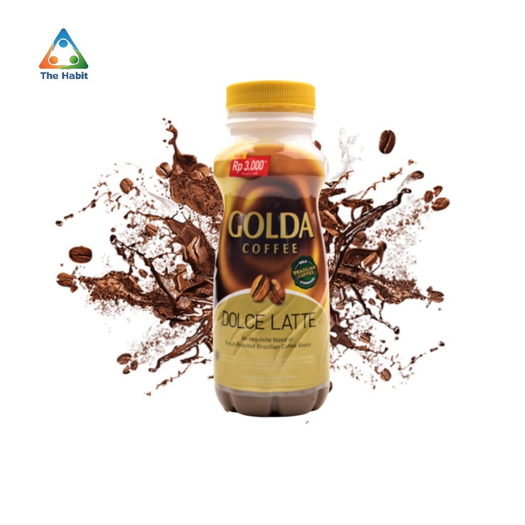

(The Habit) Golda Coffee Dalce Latte 150ml - Kopi - Soft drink