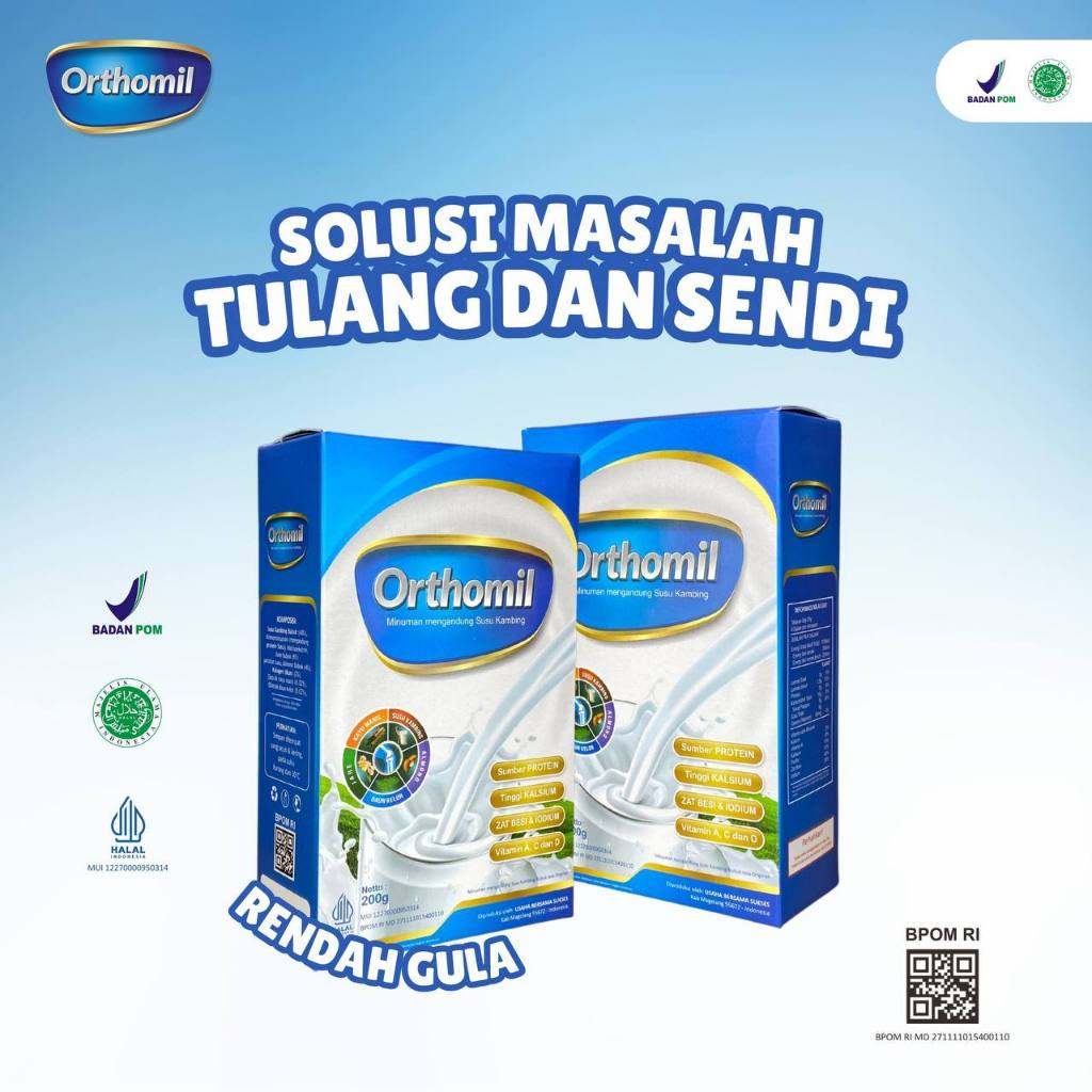 

Susu Kambing Etawa Orthomil Plus Daun Kelor dan Kolagen Suplemen untuk Kesehatan Tulang dan Sendi