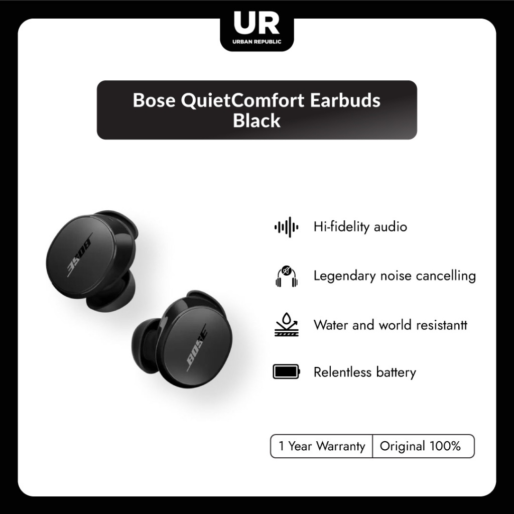 Bose QuietComfort Earbuds - Black